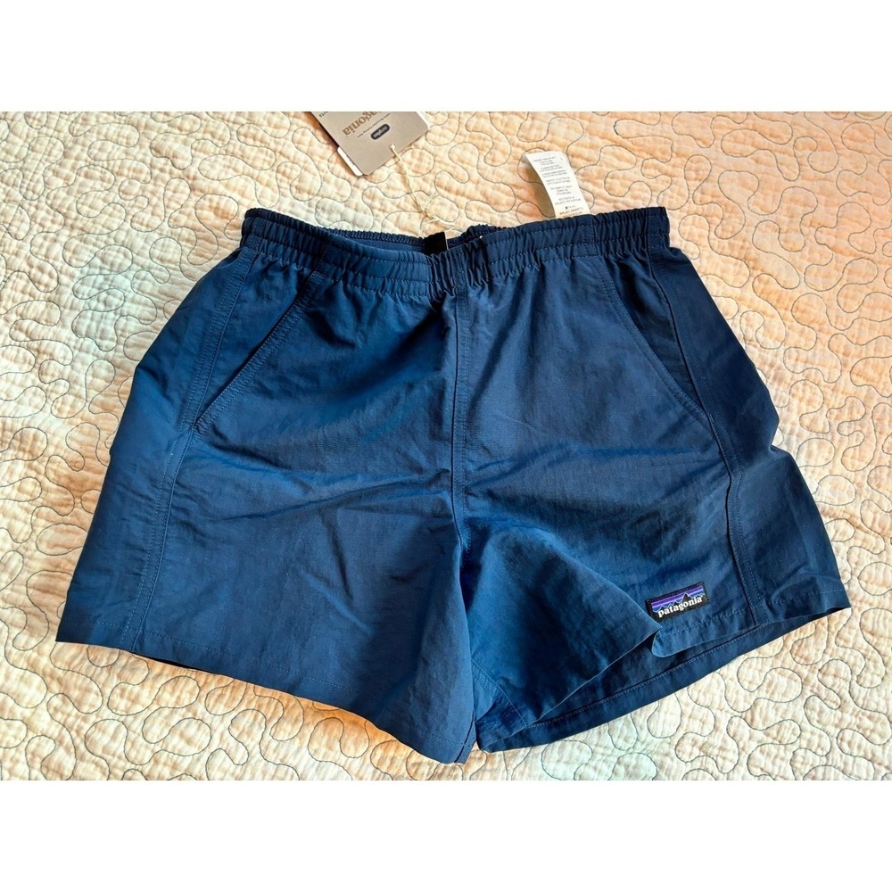 Patagonia Women's Baggies Shorts 5 Inseam Navy Blue Relaxed Fit Size XS NWOT